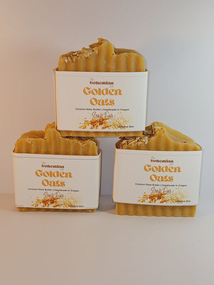 Golden Oats Soap Bar