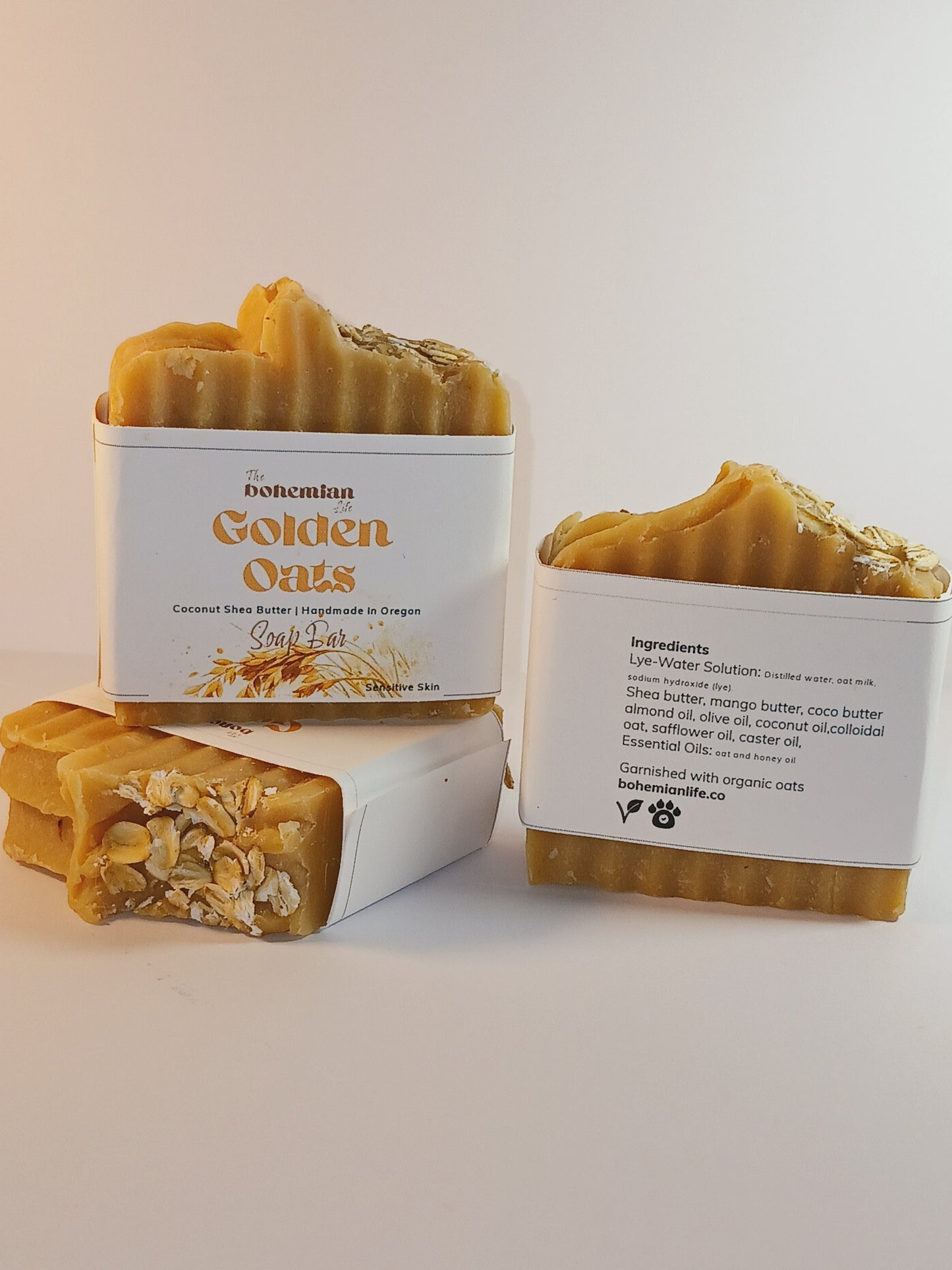 Golden Oats Soap Bar