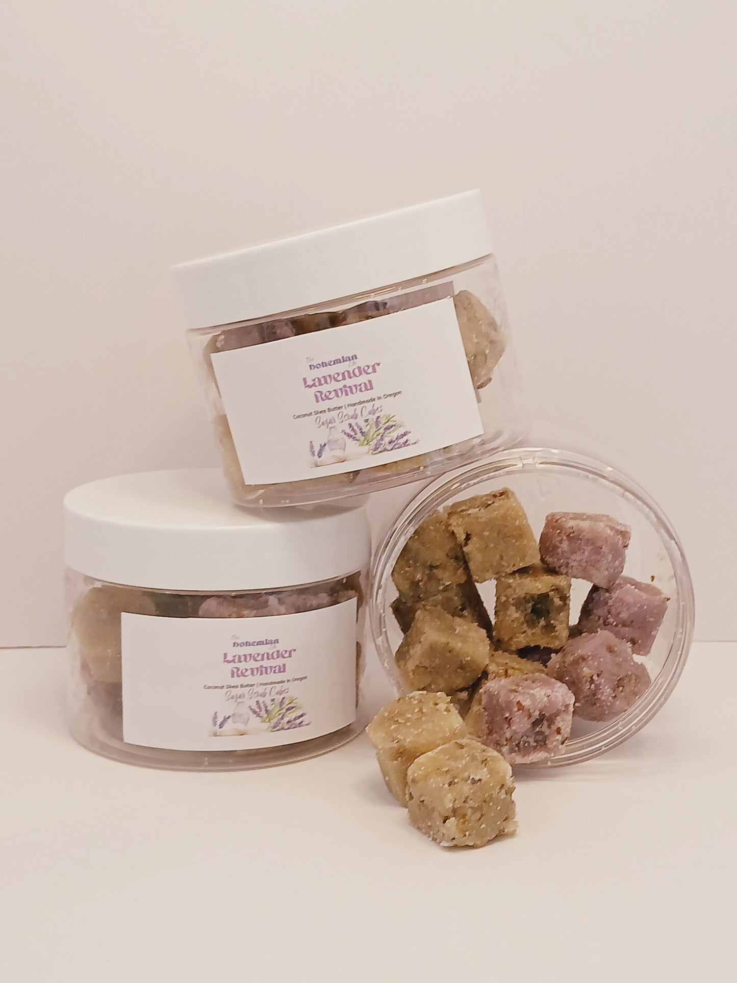 Lavender Revival Sugar Scrub Cubes