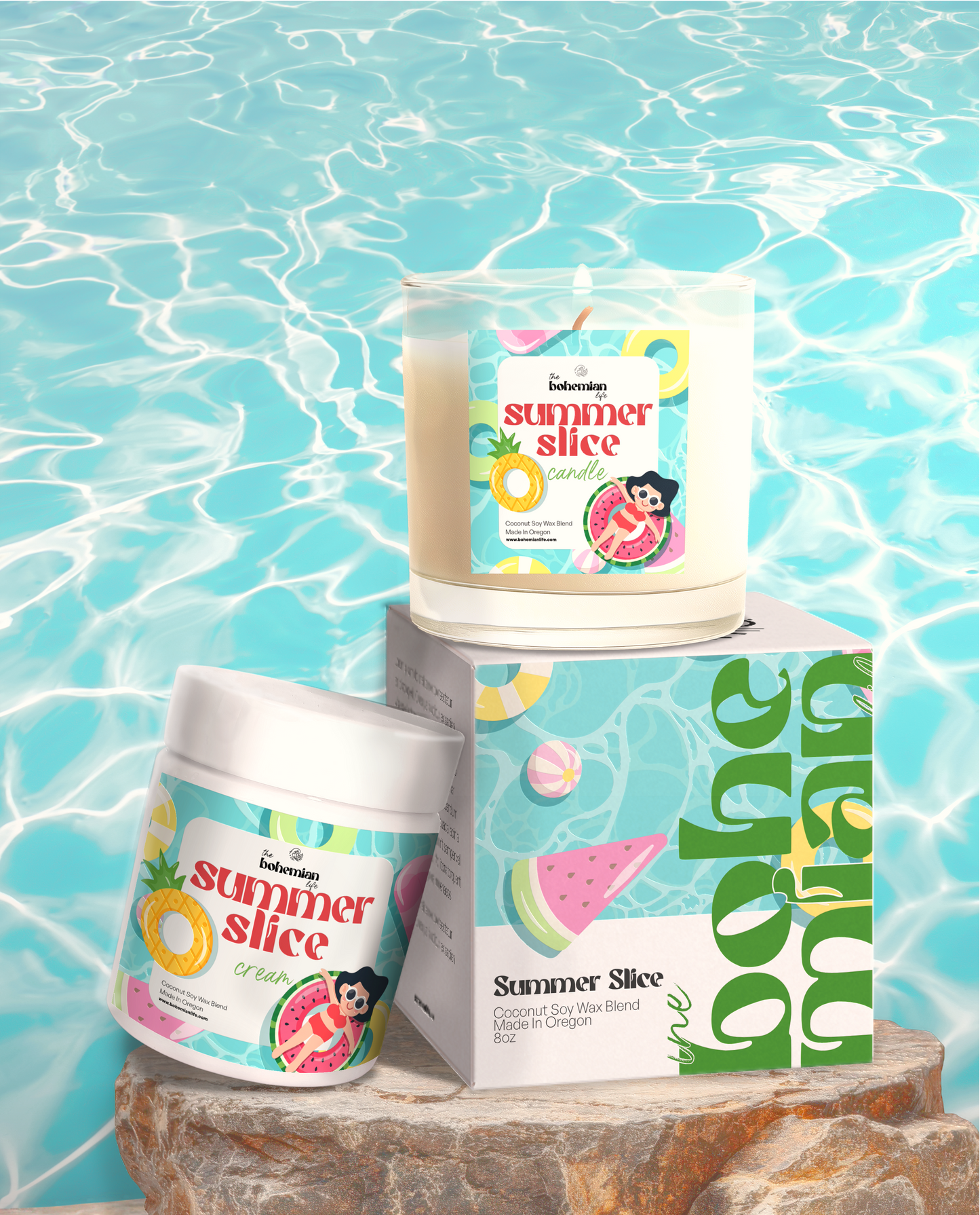 summer slice candle