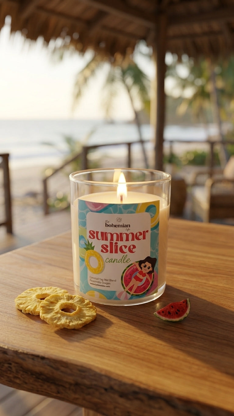 summer slice candle