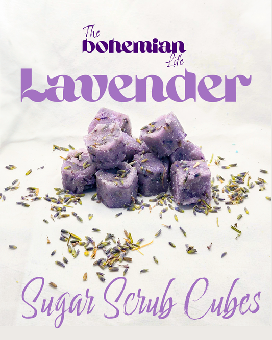 Lavender Sugar Scrub Cubes